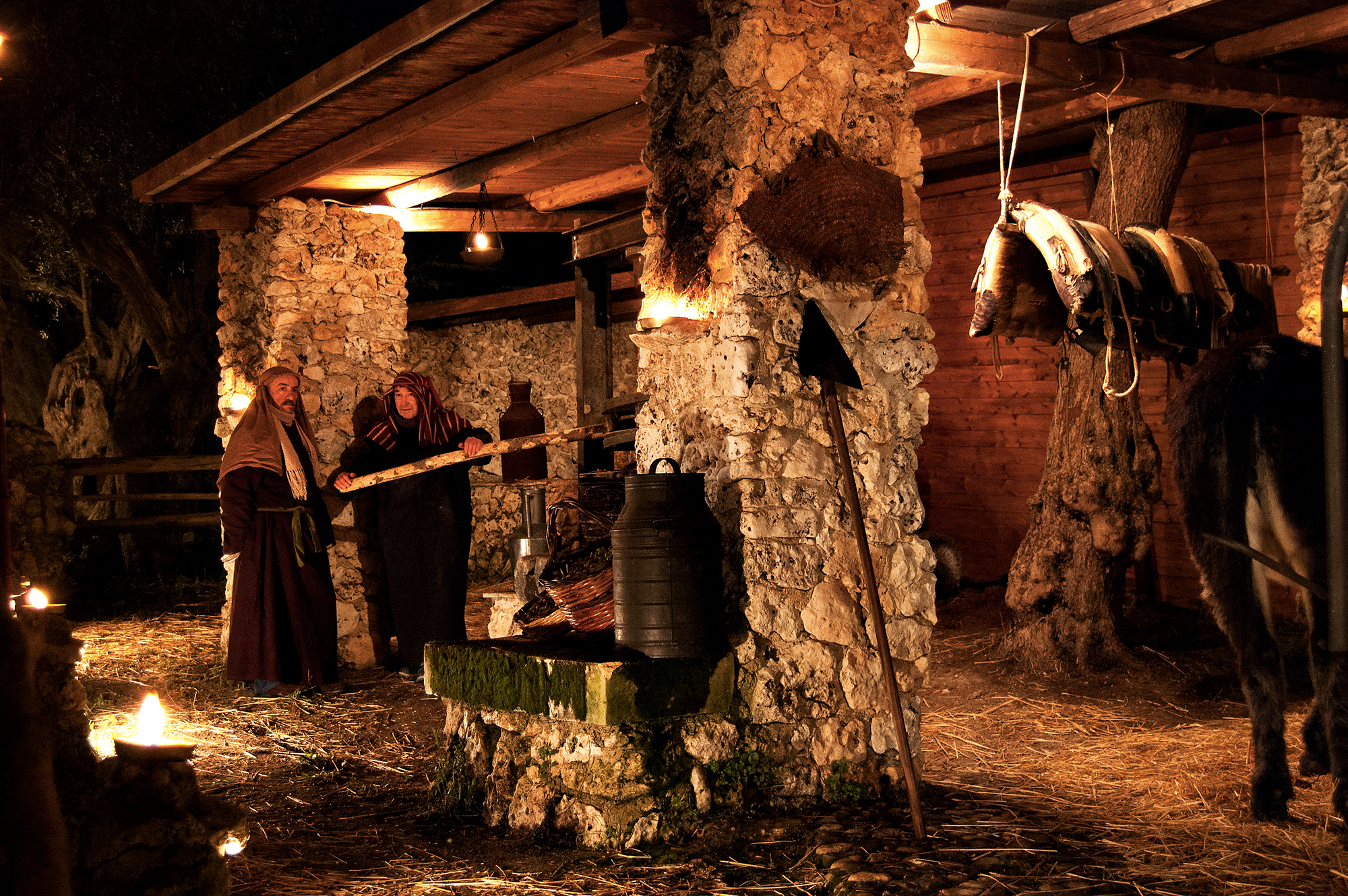 presepe vivente dei Cappuccini