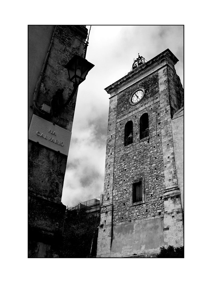 Chiesa di S.Antonio Abate Melilli - Torre campanaria